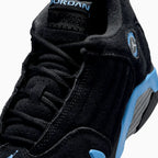 Air Jordan 14 Retro pour enfant « Black University Blue » (école maternelle)