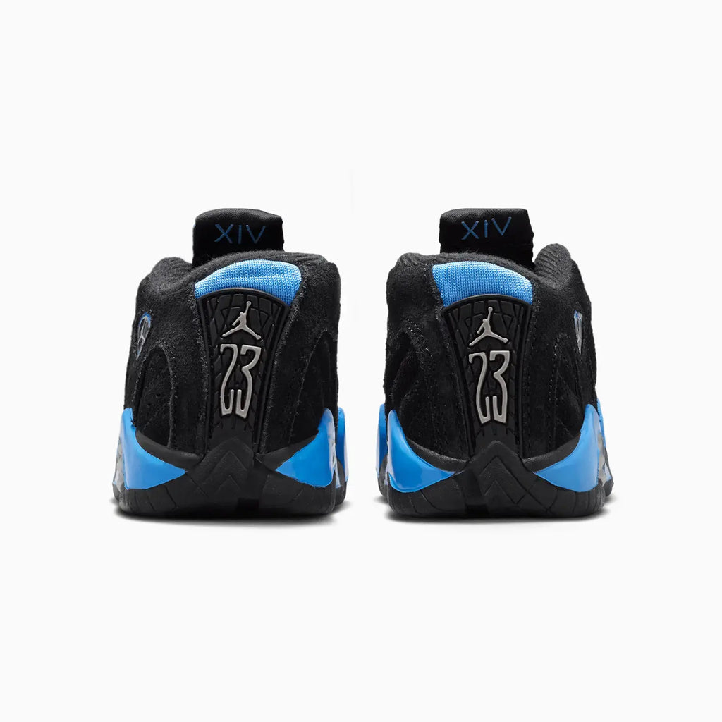 Air Jordan 14 Retro para niño 'Black University Blue' Niños pequeños