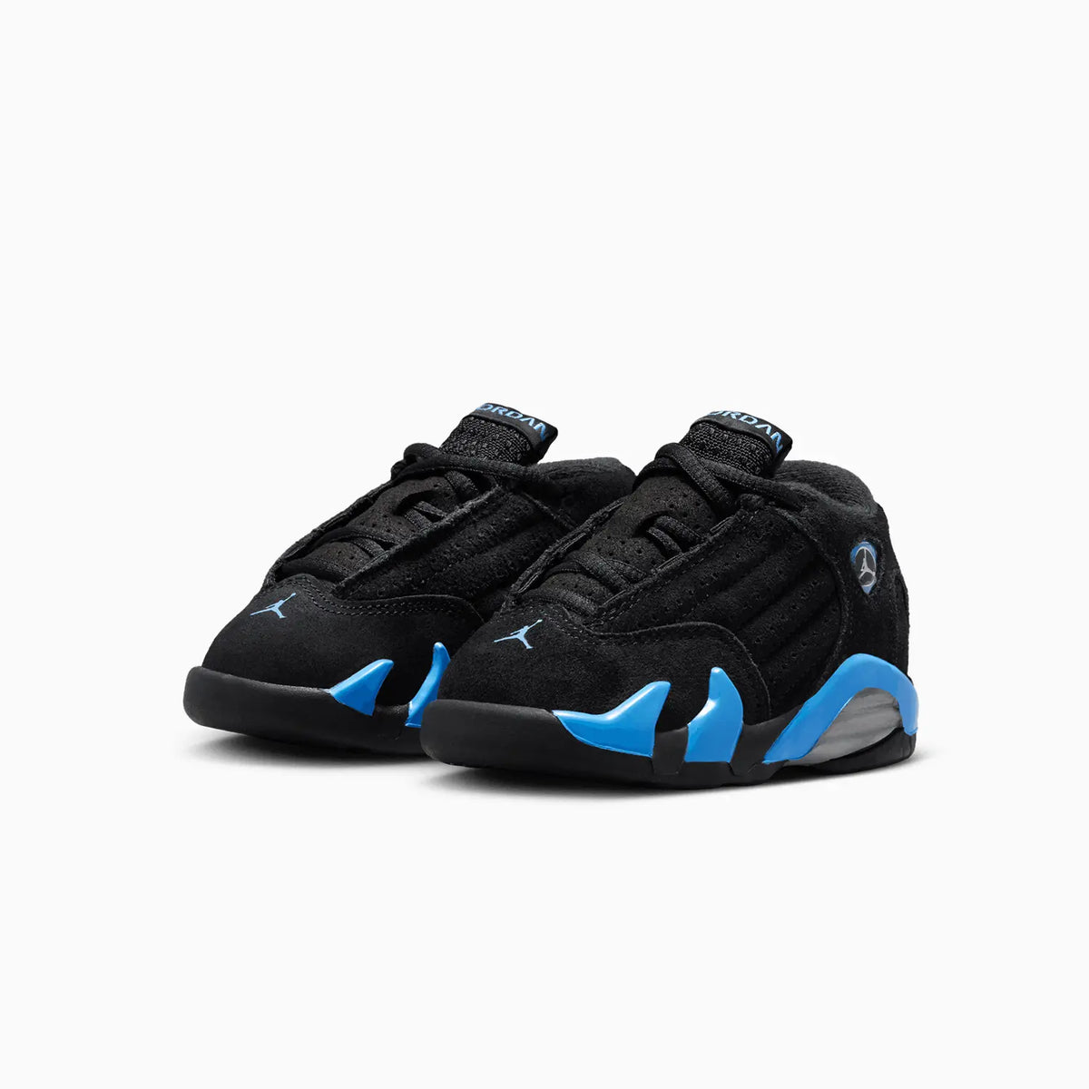 Kid's Air Jordan 14 Retro 'Black University Blue' Toddlers