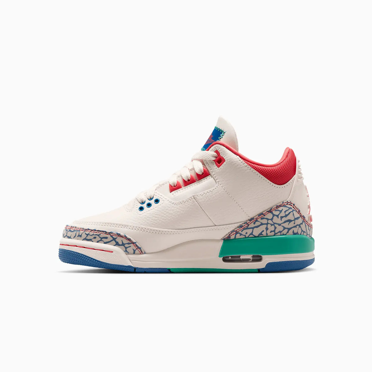 Kid's Air Jordan 3 Retro 'Chalk and True Blue' Grade School