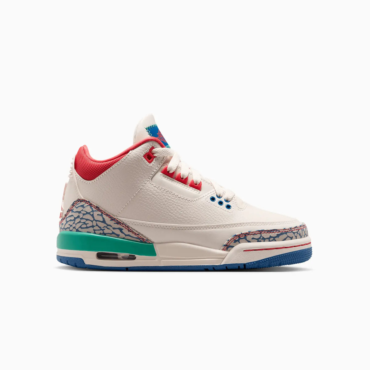Kid's Air Jordan 3 Retro 'Chalk and True Blue' Grade School