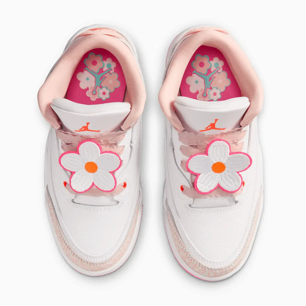 Jordan 3 Retro 'Spring Flowers' para preescolar