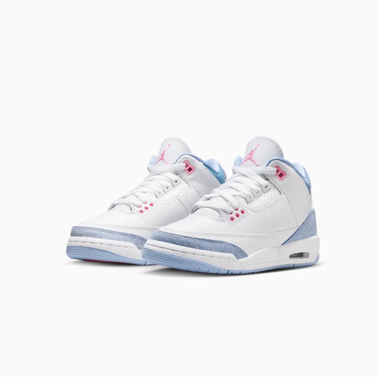 Kid's Air Jordan 3 Retro 'White Cobalt Bliss' Grade School