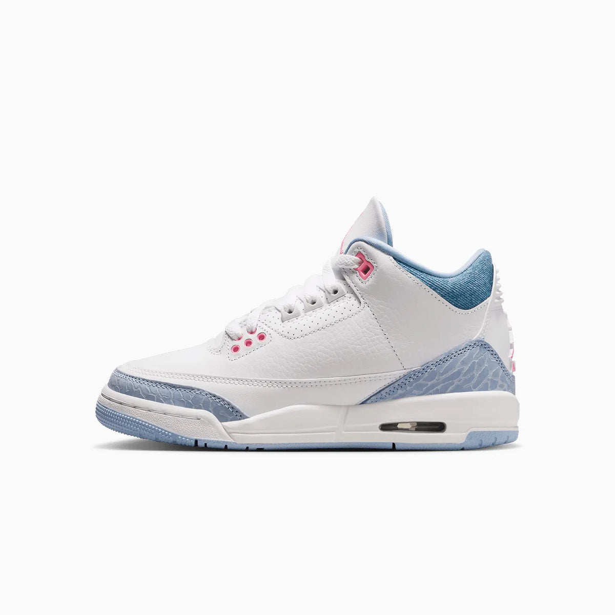 Kid's Air Jordan 3 Retro 'White Cobalt Bliss' Grade School