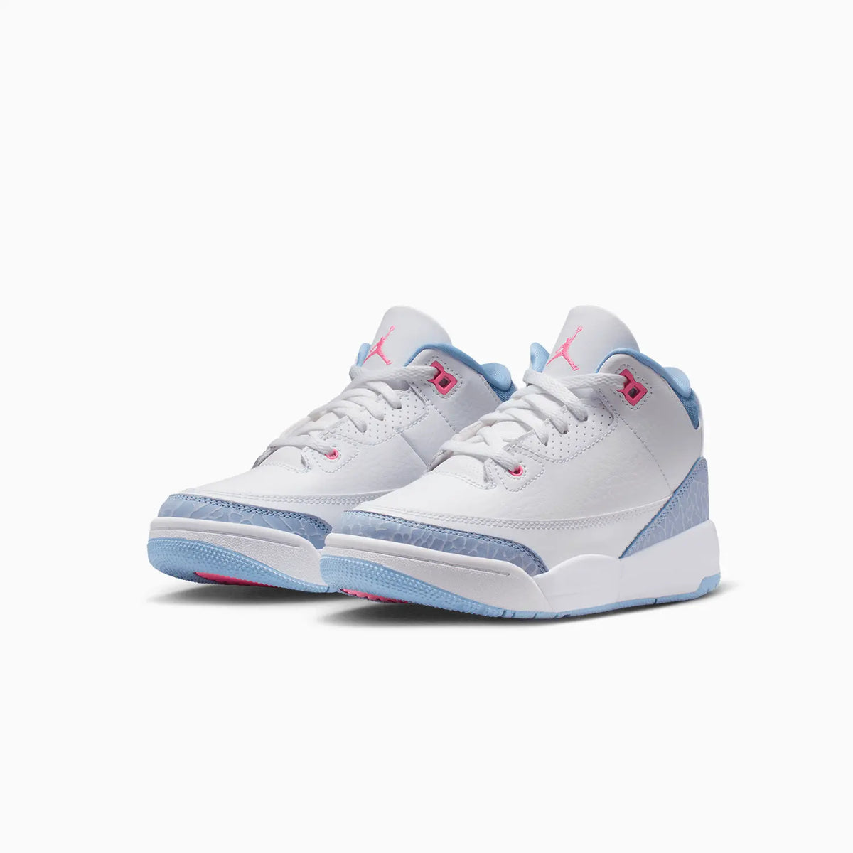 Air Jordan 3 Retro para niños 'White Cobalt Bliss' Preescolar