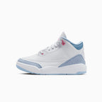 Kid's Air Jordan 3 Retro 'White Cobalt Bliss' Pre School