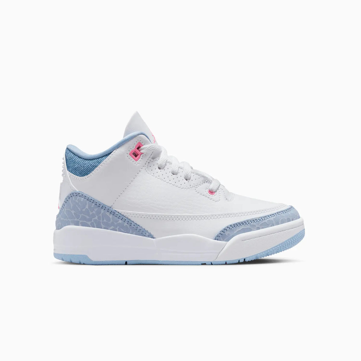 Air Jordan 3 Retro para niños 'White Cobalt Bliss' Preescolar