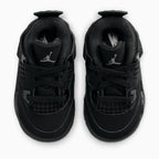Kid's Air Jordan 4 Retro 'Black Cat' Toddlers