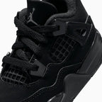 Kid's Air Jordan 4 Retro 'Black Cat' Toddlers