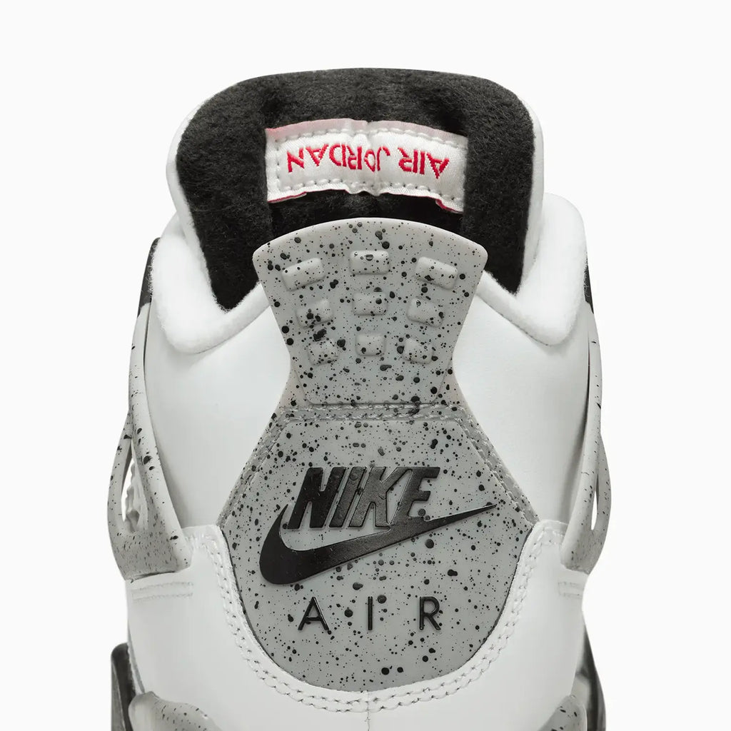 Air Jordan 4 Rétro OG « White Cement » pour enfant (taille scolaire)