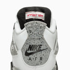 Air Jordan 4 Rétro OG « White Cement » pour enfant (taille scolaire)
