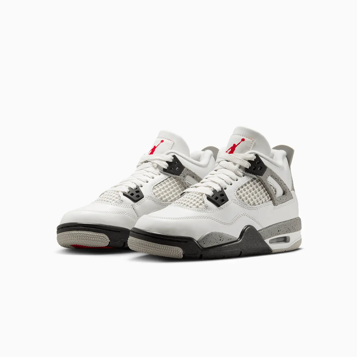 Kid's Air Jordan 4 Retro OG 'White Cement' Grade School