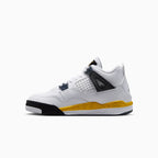Kid's Air Jordan 4 Retro 'Tour Yellow' Pre School