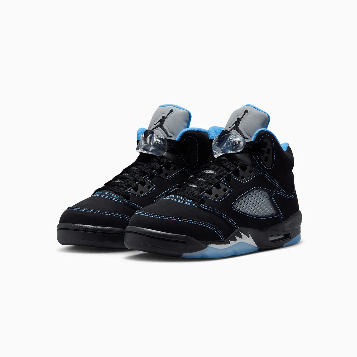Kid's Air Jordan 5 Retro 'Black University Blue' Grade School