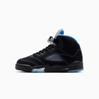 Kid's Air Jordan 5 Retro 'Black University Blue' Grade School