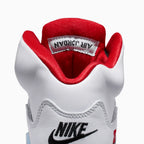 Jordan 5 Retro OG « Fire Red Black Tongue » pour enfant (école primaire)