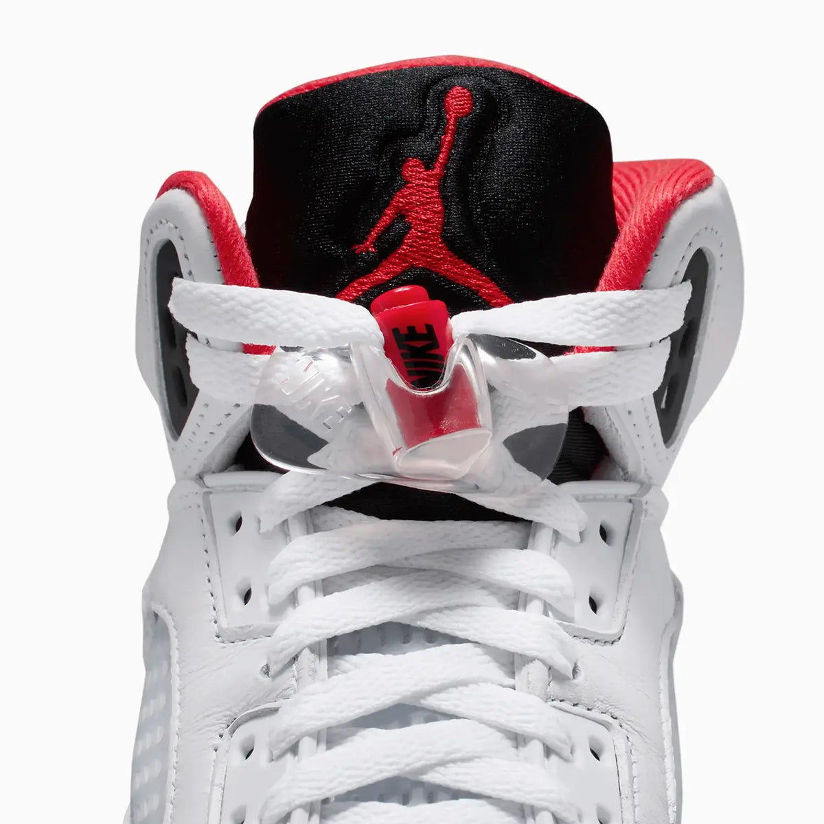 Jordan 5 Retro OG « Fire Red Black Tongue » pour enfant (école primaire)