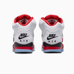 Jordan 5 Retro OG « Fire Red Black Tongue » pour enfant (école primaire)