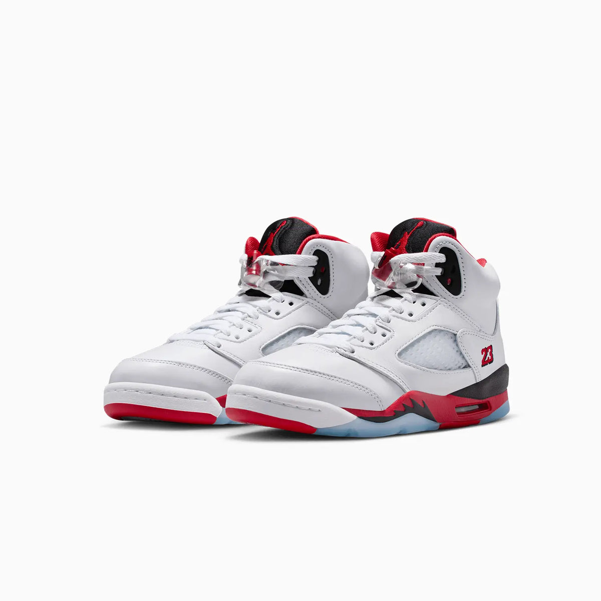 Kid's Air Jordan 5 Retro OG 'Fire Red Black Tongue' Grade School