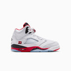 Jordan 5 Retro OG « Fire Red Black Tongue » pour enfant (école primaire)