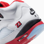 Jordan 5 Retro OG « Fire Red Black Tongue » pour enfant (école primaire)