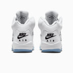 Air Jordan 5 Retro 'White Metallic' para niños de primaria