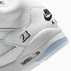 Air Jordan 5 Retro 'White Metallic' para niños de primaria