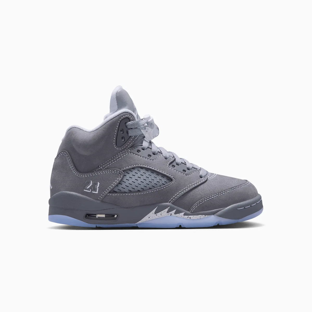 Kid's Air Jordan 5 Retro 'Wolf Grey' Grade School