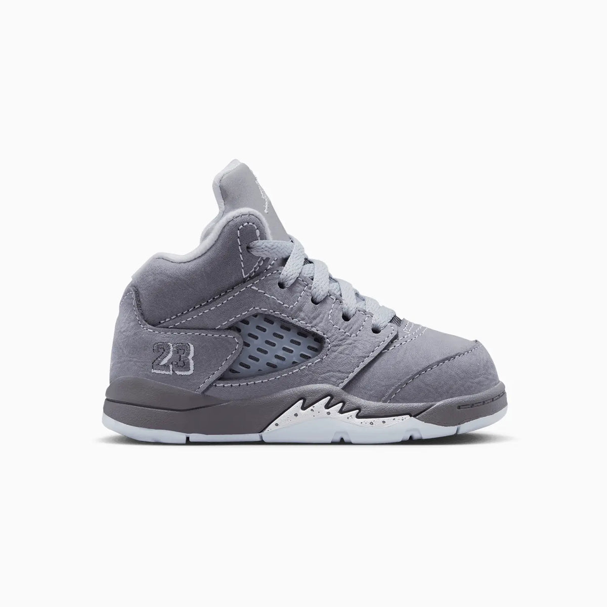Air Jordan 5 Retro 'Wolf Grey' para niños pequeños
