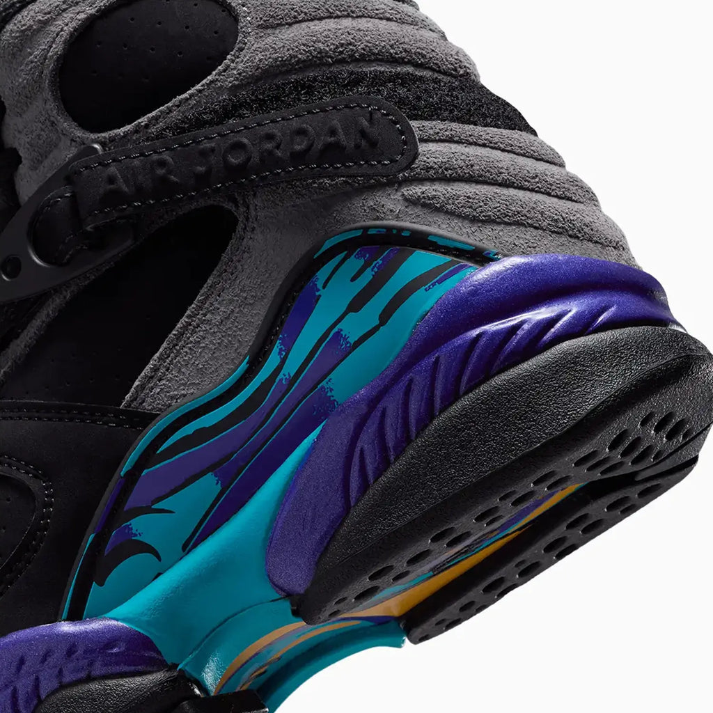 Kid's Air Jordan 8 Retro 'Aqua ' Grade School