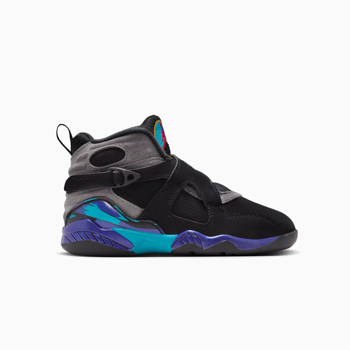 Air Jordan 8 Retro 'Aqua' para niños en edad preescolar