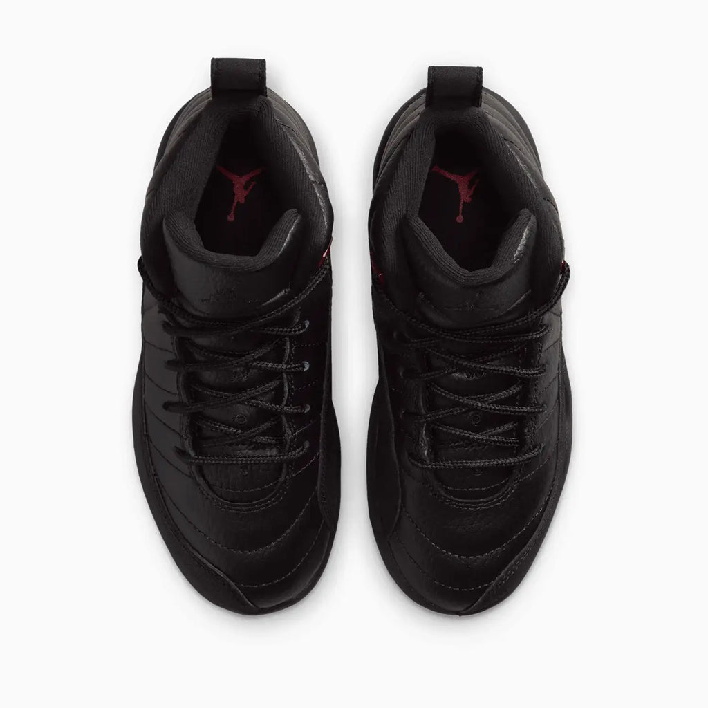 Jordan 12 Retro 'Bloodline' para niños de preescolar