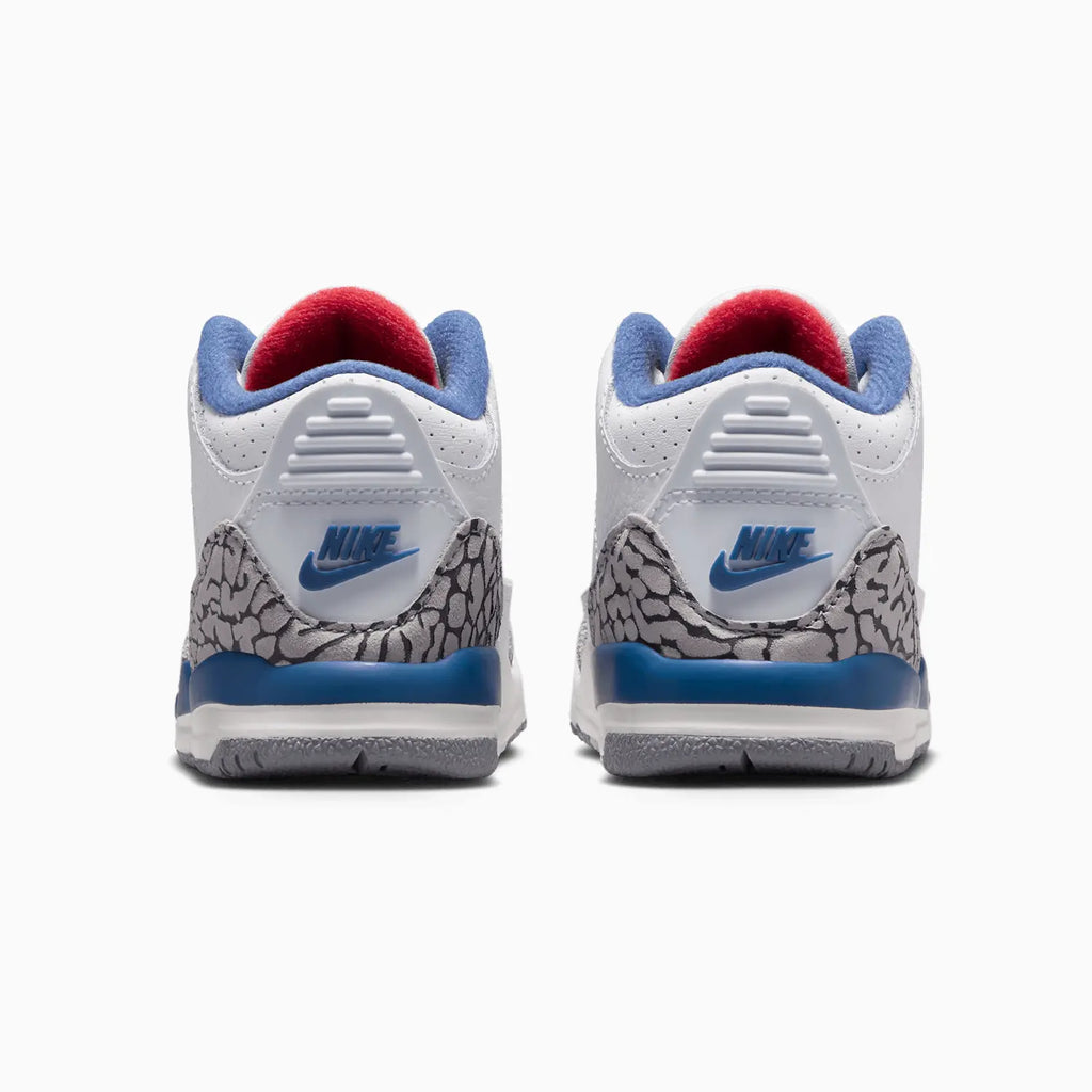 Jordan 3 Retro 'True Blue' pour enfant en bas âge