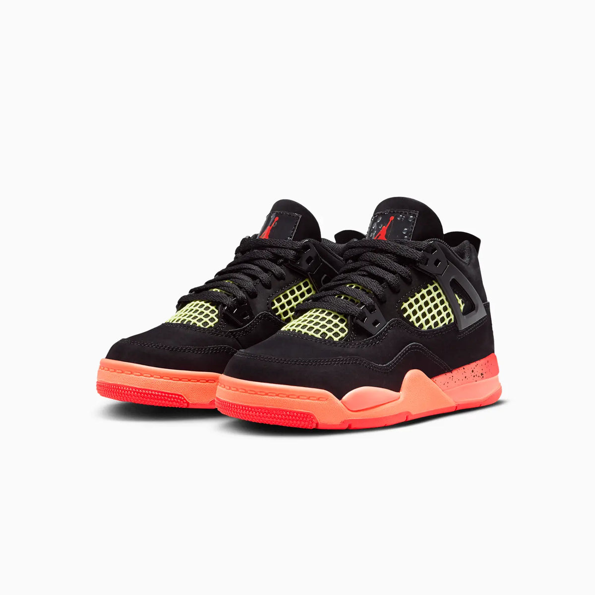 Kid's Jordan 4 Retro 'Black Infrared 23' Pre School