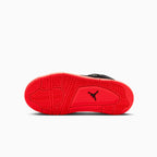Jordan 4 Retro 'Black Infrared 23' para niños en edad preescolar