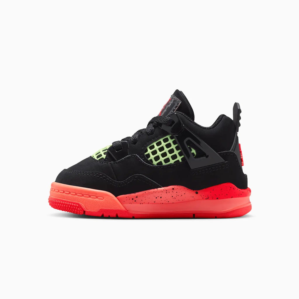 Kid's Jordan 4 Retro 'Black Infrared 23' Toddlers