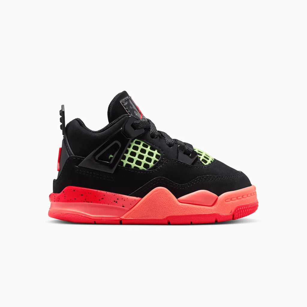 Kid's Jordan 4 Retro 'Black Infrared 23' Toddlers