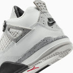 Jordan 4 Retro OG 'White Cement' pour enfants (maternelle)