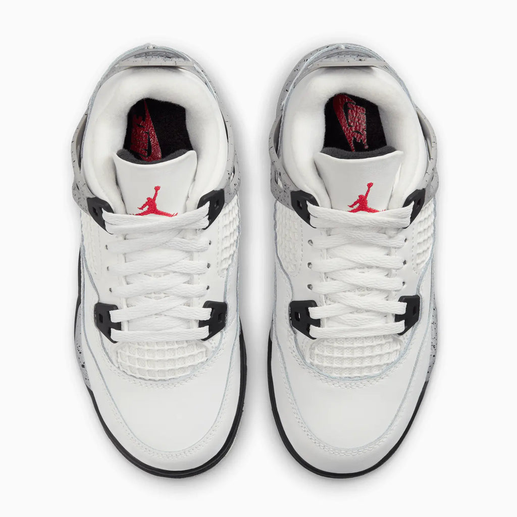 Jordan 4 Retro OG 'White Cement' pour enfants (maternelle)