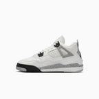 Jordan 4 Retro OG 'White Cement' pour enfants (maternelle)