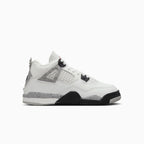Jordan 4 Retro OG 'White Cement' pour enfants (maternelle)