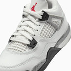 Jordan 4 Retro OG 'White Cement' pour enfants (maternelle)