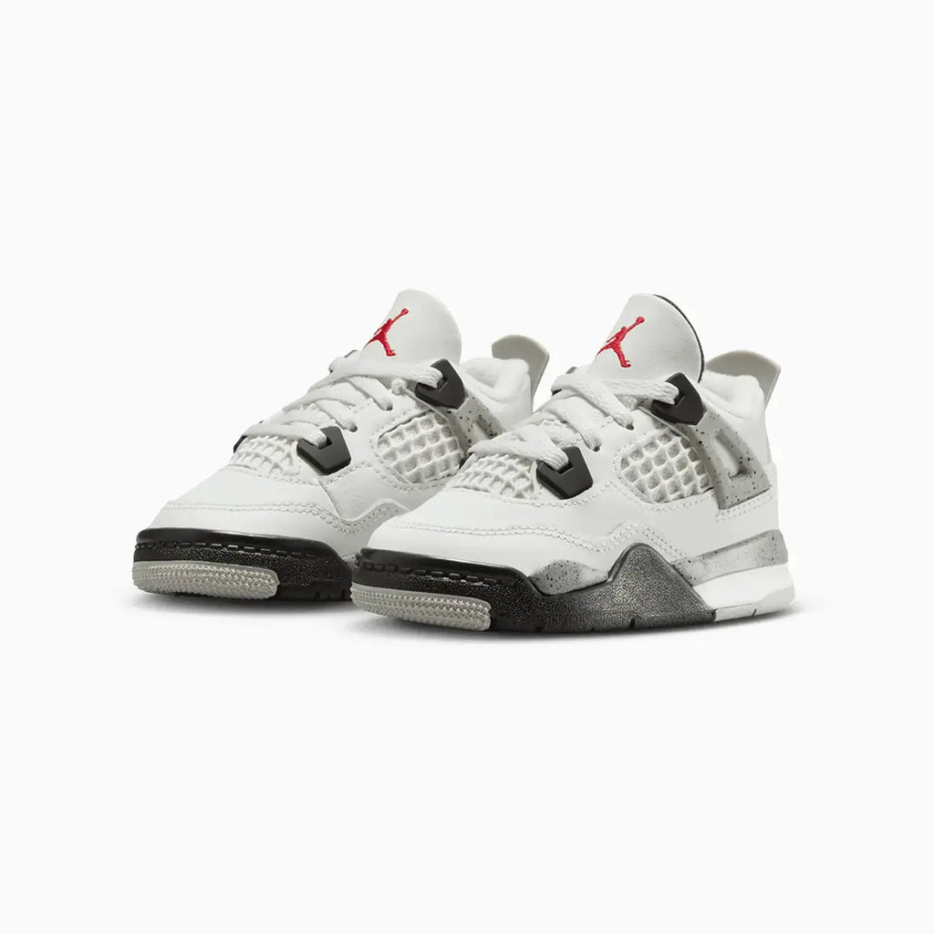 Jordan 4 Retro OG 'White Cement' para bebés