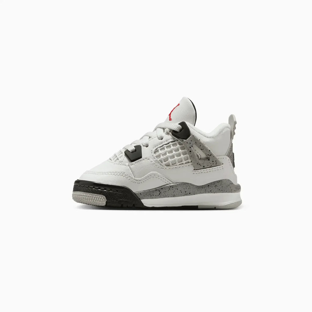 Jordan 4 Retro OG 'White Cement' para bebés