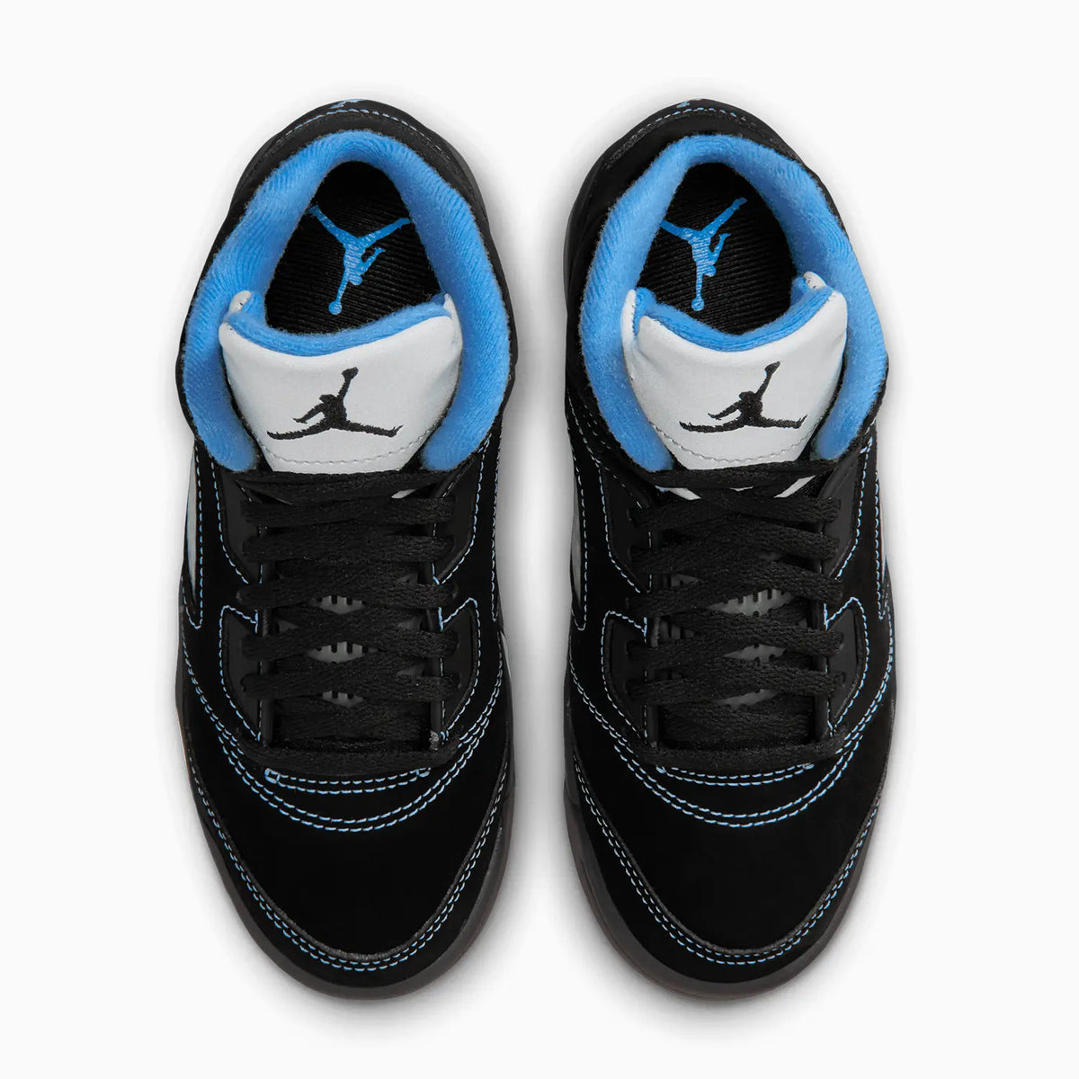 Kid's Jordan 5 Retro 'Black University Blue' Pre School