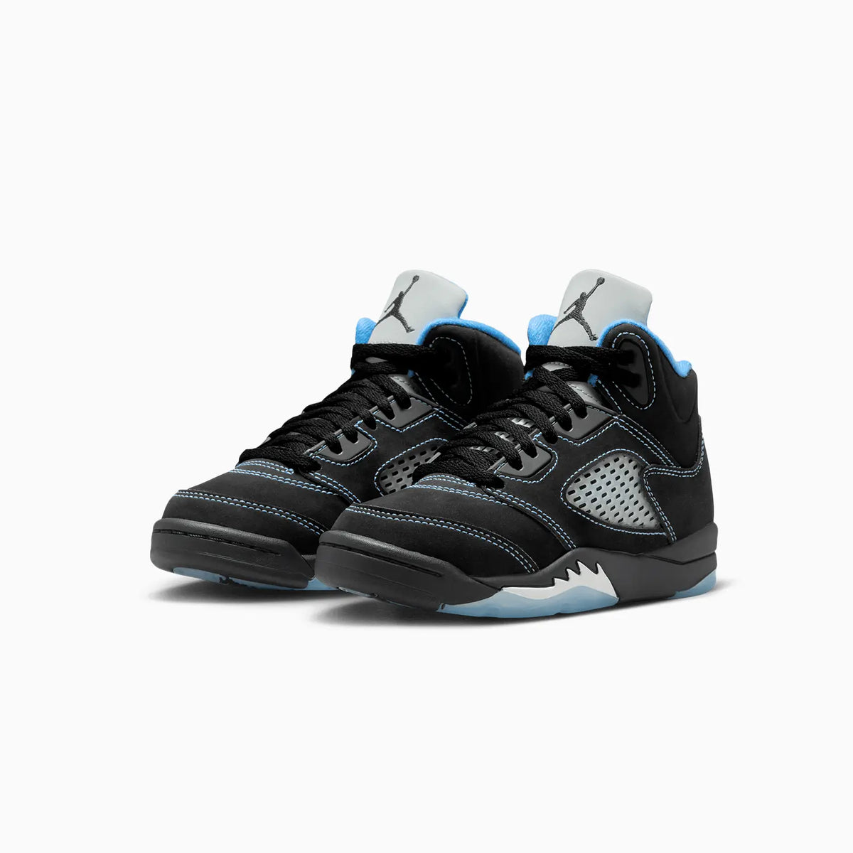Kid's Jordan 5 Retro 'Black University Blue' Pre School