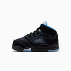 Jordan 5 Rétro pour enfant « Black University Blue » tout-petit