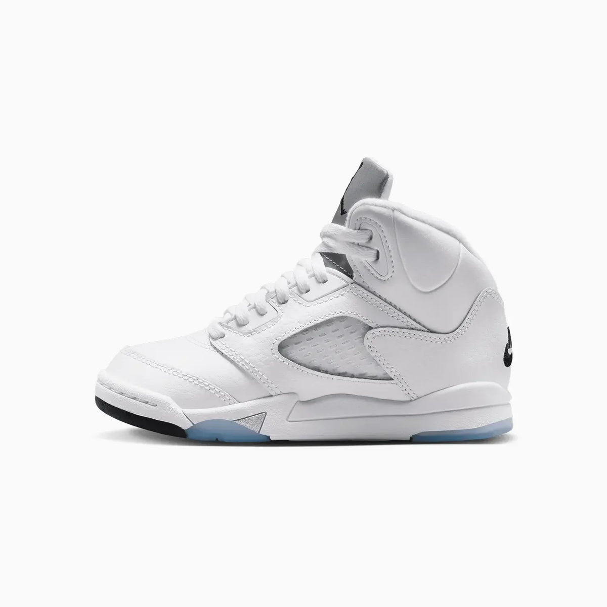 Kid's Jordan 5 Retro 'White Metallic' Pre School