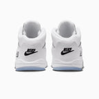 Jordan 5 Retro 'White Metallic' para niños pequeños