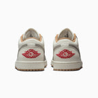 Men's Air Jordan 1 Low 'Sail Fire Red College Grey'